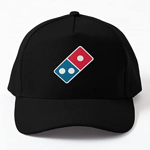 Baseballmütze Hiphop Sonnenhut Domino Ist Pizza Logo Baseballmütze Hut Hip Hop Frühlingsmütze Fisch Schwarze Haube Snapback Outdoor-Hut Sommer Sonne Bedruckte Snapback Geburtstagsgeschenke