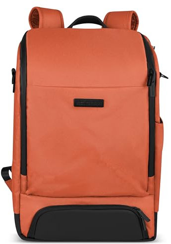 ABC Design Wickeltasche Tour – 2in1 Baby Wickelrucksack & Wickeltasche – geräumige Babytasche mit hygienischer Wickelunterlage & Flaschenhalter – Farbe: carrot