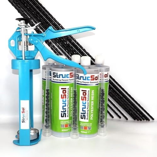 Strucsol (Heavy Duty) Ultrabar Composite® Crack Stitch Brick Repair Kit [Medium]