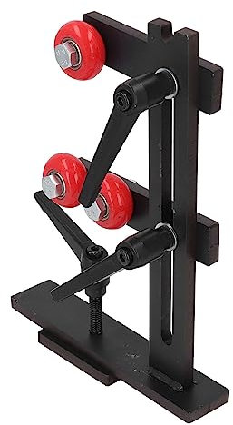 Drehmaschine Steady Rest L-förmige Mittelrahmen-Befestigungsräder Werkzeug für 3-teiliges Gusseisen-Utensilienholz 200 Mm Holzbearbeitungsmaschinendrehmaschinen