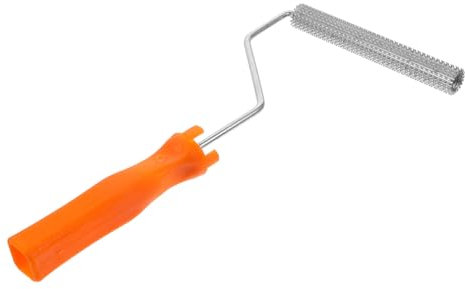 Homoyoyo Brosse Rouleau Antimousse Dopé Patin à Roulettes Outil Nivellement Rouleau Anti-mousse Autonivelant Bulle Supprimer Une Partie De L'appareil Rouleau à Ongles Aluminium Orange