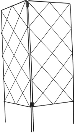 ROMISBABA 2 Pièces Support de Plantes Pliable pour Jardinage Treillis Multifonction Stable et Étagère de Soutien pour Plantes Grimpantes Vignes et Fleurs Gain de Place pour et Pots