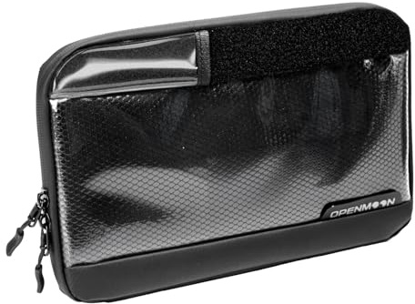 OPENMOON Translucent Electronics & Camera Accessories Bag - Cable organizer, Gear Accessory Pouch, Travel Camera Essentials (Medium)