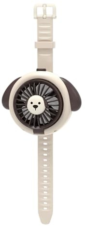 Ventilatore Da Polso Portatile, Impostazioni Di Velocità Regolabili, 28,5x7,6x4,7 Cm, Ventola Ricaricabile Tramite USB, Ventilatore Personale Con Cinturino Da Polso, Design Indossabile Stile Orologio,