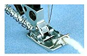 Litzenfuß für IDT, Kategorie J, Presser Foot, 820607096, Kunststoff, Nähfuß, Säumenfuß