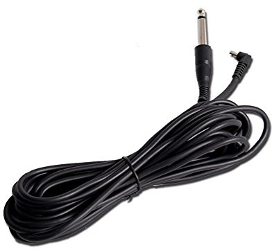 Fomito Blitz-Synchrokabel 5 m x 6,35 mm Mono Stecker für PC Studioblitz Kamerablitz