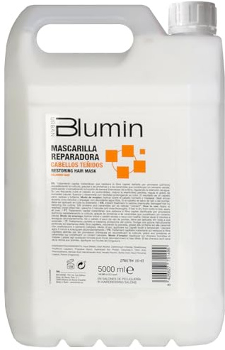 Blumin Urban Mascarilla Reparadora para Cabellos Teñidos que restaura la fibra capilar dañada, 5 L