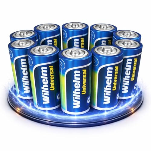Wilhelm Baby C Batterien LR14 1,5V Universal Alkaline – 10 Stück