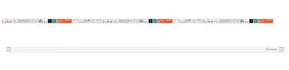 LEDVANCE Tubo LED T8 Value (EM/Mains) Standard Output 18.3W 2200lm - 840 Bianco Freddo | 150cm - Sostitutiva 58W