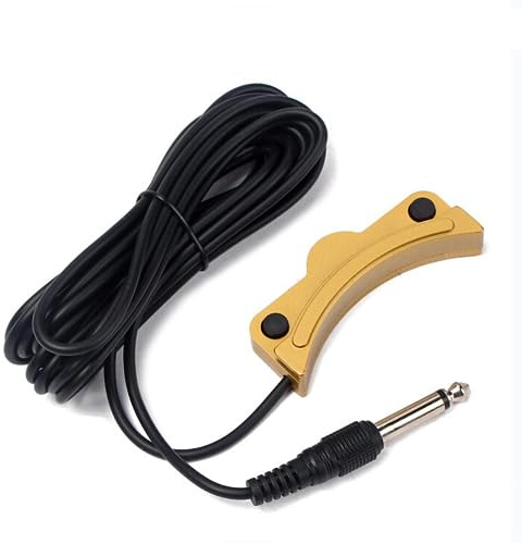 Tonabnehmer für klassische Akustikgitarre, Vorverstärker, Equalizer, Stimmgerät für Schalllochgitarre, Schwarz