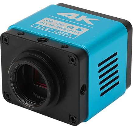 Caméra de Microscope 4K 8,3 MP avec Oculaire électronique 0,5X, Interface Multimédia, Sortie de Type C pour Microscope Biologique (UE)