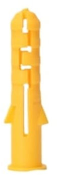 Kunststoff-Expansionsrohr M6 M8 M10 L = 30-100 mm Gummistopfen Kunststoffrohr Nylonsäule Expansionsschraube Ankerstopfen Wandstecker(M10x60mm(20pcs))