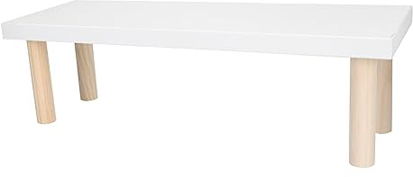 PHENOFICE Mini Portapianta in Legno per Scrivania Fioriera Supporto per Piante Verticale Porta Fiori in Legno Adatto per Balcone e Giardino