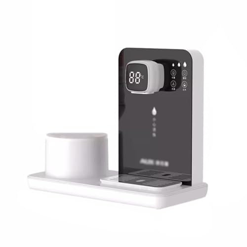 Water Dispenser Instant Hot Water Dispenser Multifunctional Desktop Hot Water Dispenser Adjustable Temperature & Keep Warm Function Mini Drinking Fountain can Provide hot Water