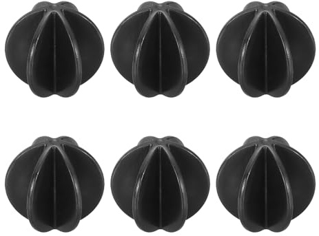 QUARKZMAN 6 Stück Shaker Kugeln 1 5 Zoll Protein Shaker Kugeln Plastik Rühr Mixer Schneebesen Ersatz Für Shake Trinkflasche Becher Proteinflasche Sportgetränk Schwarz