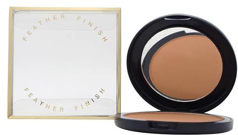 Mayfair Feather Finish Compact 35 Cool Coffee Shade Pressed Powder, 1er Pack (1 x 20 g)