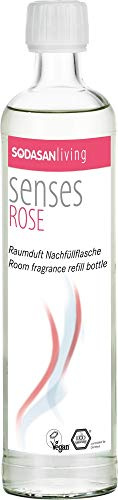 1 x 500 ml Nachfüllflasche SODASAN Raumduft senses ROSE