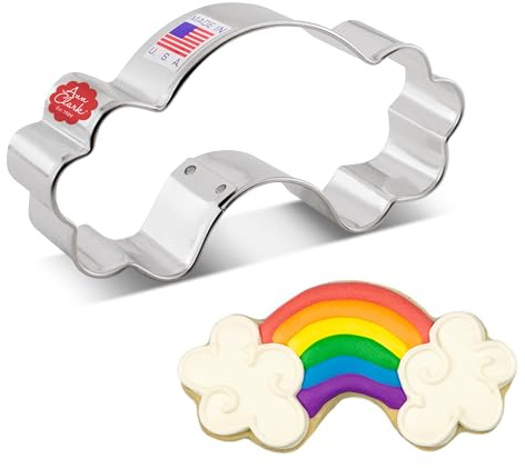 Ann Clark Rainbow Cookie Cutter Large 4 Made in USA