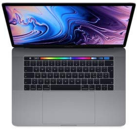 Apple MacBook Pro Retina 15 inch Touch Bar/ a1707 / Intel Core i7 2.9 GHz 4core / RAM 16 GB / 500 GB ssd /Radeon Pro 4 GB / Tastiera QWERTY US/ (Reconditionné)