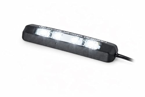 Germany Motorsports Mini micro éclairage de plaque d'immatriculation à LED certifié E pour moto, scooter, quad (X5)