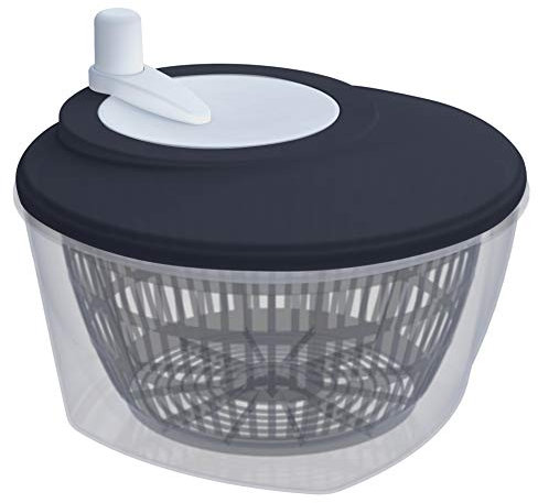 Mongardi Centrifuga-Scolainsalata Rolly, Grigio fumè, 24 x 24 x 19 cm