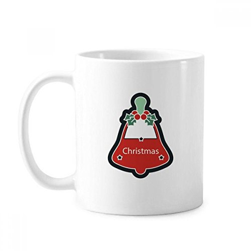 Tasse mit Weihnachtsglocken-Motiv, Keramik, Kaffee, Porzellan