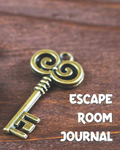 Escape Room Journal: Escape Room Log Book Escape Room Review