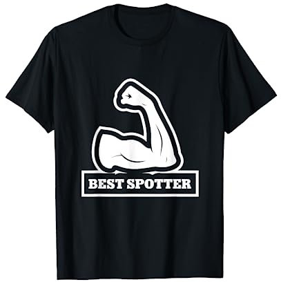 Herren Best Spotter Cheerleading Sicherheit Cheerleader Trainer T-Shirt