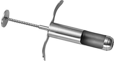 PRETYZOOM Jujube Kernentferner Edelstahl 304 Mit Federmechanismus Küchenentkerner Für Rote Datteln Bis 2,5cm Ergonomischer Griff