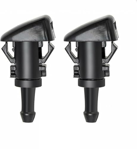 HMLTD 2 Stück Auto-Wischerdüsen-Ersatz Für Jeep Grand Cherokee 2005-2010 Compass 2007-2010, vordere und hintere Scheibenwaschdüsen