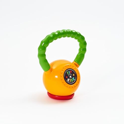 FitKidz Kettlebell für Kinder – Fitnessspielzeug für Bewegung & Spaß | Spielerisches Training für Kraft, Koordination & Motorik