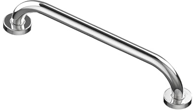 Howdah Maniglia Doccia per Anziani e Disabili - Maniglione Bagno in Acciaio Inox Cromato 40 CM - per Vasca da Bagno e Doccia