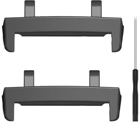 Blueshaweu Adaptador de pulsera de metal compatible con Amazfit T-Rex 3 Outdoor Smartwatch 48 mm, 22 mm de acero inoxidable, adaptador de repuesto para reloj inteligente, Große, Acero inoxidable, No