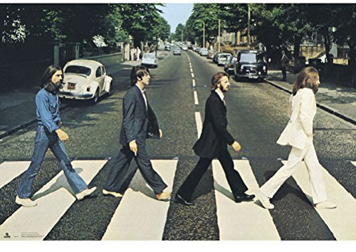Grupo Erik The Beatles Abbey Road Poster - 36 x 24 inches / 91.5 x 61 cm - Shipped Rolled Up - Cool Posters - Art Poster - Posters & Prints - Wall Posters