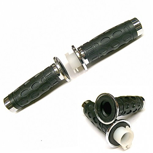 GRIFF SET LENKER GRIFFE GASGRIFF Ø22mm z.B.für BAOTIAN QT-9 BENZHOU YIYING YY50QT REX RS RS4xx AGM GMX JINAN QINGQI SPEEDY QM50QT YIYING KYMCO JMSTAR MOTINO MKS KREIDLER FLEX TECH YY50QT ERING ROLLER