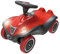 BIG-Bobby-Car Next - Deluxe Variante, Kinderfahrzeug mit LED-Front Scheinwerfer, Flüsterreifen und weichem Sitz, belastbar bis zu 50 kg, Rutschfahrzeug für Kinder ab 1 Jahr, rot