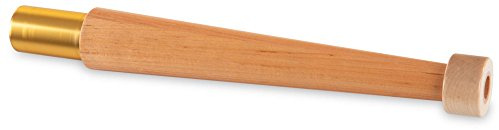 Lechgold Alphorn Handrohr Erle Bb (passend auf alle 3-teiligen Lechgold Alphörner, Erle lackiert, Länge: 29 cm)