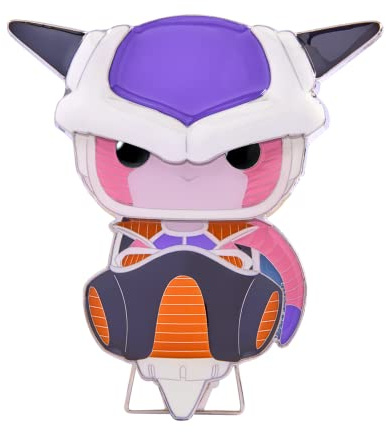 Funko Dragon Ball Z (DBZ) Large Enamel Pin - Frieza | Offizielles Anime Merch - Spielzeug zum Sammeln - Geschenkidee zum Geburtstag für Fans und Sammler