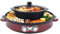 Elektrische Hot Pot 2200W 2 in 1 Hot Pot mit Barbecue Grill, Multifunktion Shabu Shabu Hot Pot und Elektrogrill