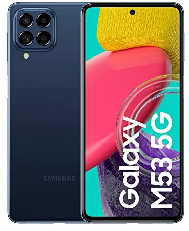 Samsung Smartphone Galaxy M53 Bleu 128 GB 8 GB RAM 6,7'