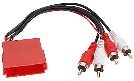 eMagTech Câble Adaptateur Actif Audio de Voiture Remplacement Compatible avec Audi A2/ A3/ A4/ A6/ A8/ TT Accessoires de Voiture Adaptateur Système Actif