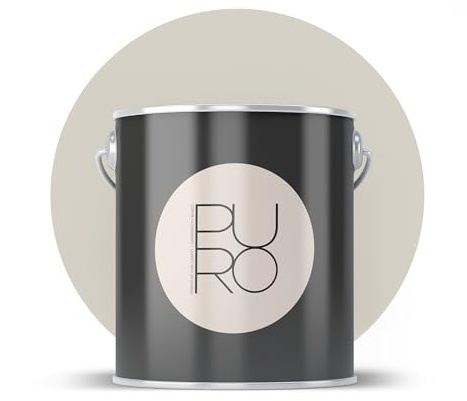 Livingwalls PURO Premium Wandfarbe c7003 - Malerfarbe mit sehr hoher Deckkraft - matte hochwertige Innenfarbe in Beige - 1l