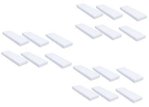 BESTonZON 18pezzi Stampo per Torte Blocchi per Torte Fondente Bianco per Decorazioni e Creazioni Artistiche
