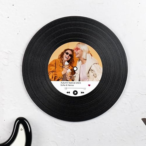 Wanapix | Disco de Vinilo Personalizado Pared | 30ø cm | Canción
