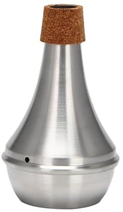CLENEA Trompeten-Flüsterdämpfer, Leichter Übungsschalldämpfer aus Aluminiumlegierung, Zubehör for Musikinstrumente