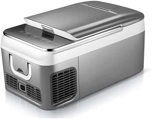 MOOWI Piccolo Frigorifero Frigo for Auto da Campeggio Mini Frigorifero Portatile Compressore Frigo for Auto Dispositivo di Raffreddamento Riscaldatore da Campeggio Portatile