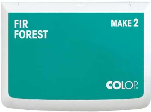 COLOP Tampone per timbri MAKE 2 fir forest 70 x 110 mm, cuscino per timbri tradizionali