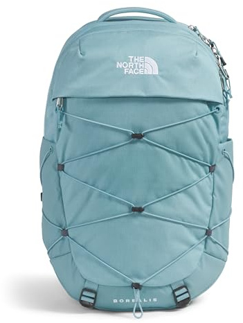 The North Face Women's Borealis Commuter Laptop Backpack - Everyday Travel Bag, Laptop Sleeve, Reflective Details, Blue Eclipse Light Heather/Blue Eclipse, One Size