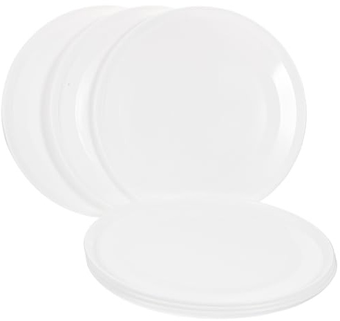 iplusmile 6pièces Soucoupes Rondes pour Plantes Bacs De Récupération Eau Plateaux De Drainage pour Pots De Fleurs Accessoires De Jardinage Pratiques