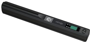 Tragbarer iScan Wand Handscanner A4 Dokumentenscanner 900DPI USB 2.0 for Homeoffice, unterstützt Fotos im JPG/PDF-Format(Sliver 32G)